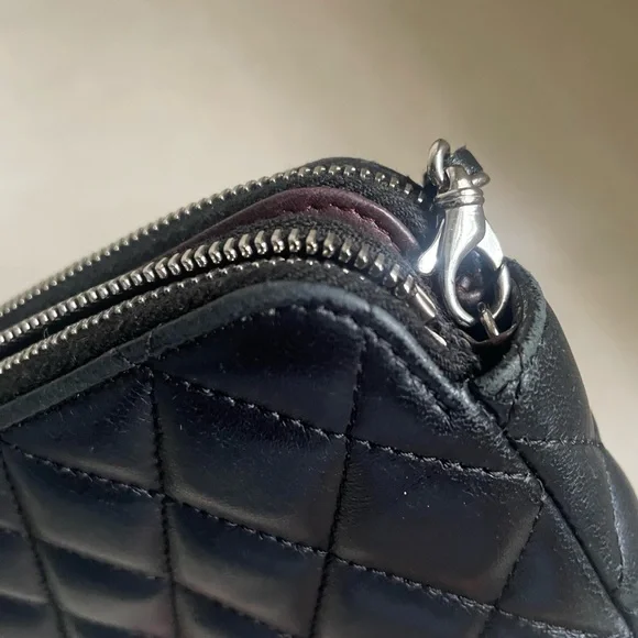 Chanel  Double Zip Chain Shoulder Bag - Picture 14 of 16